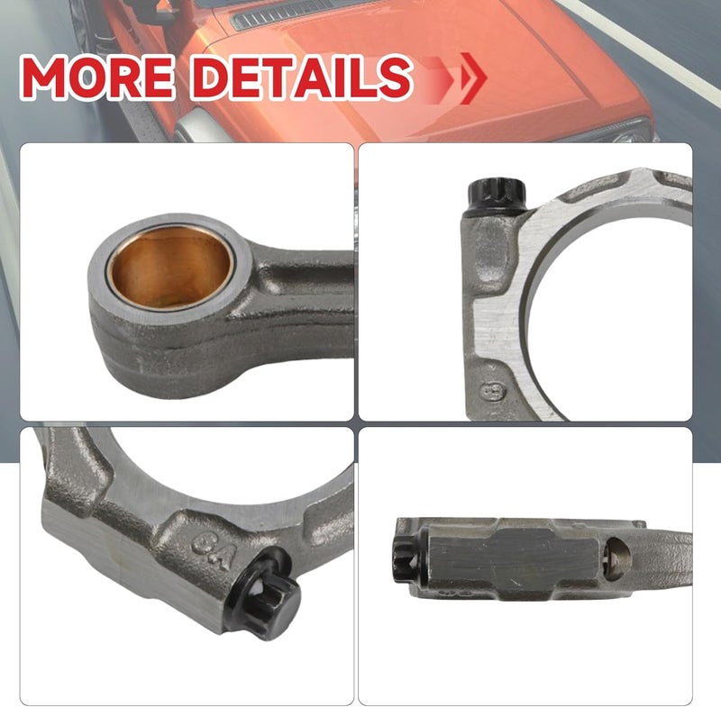 ZDKK Engine Connecting Rod for 2013-2021 VELOSTER 1.6L for 2015-2020 SONATA 1.6L for 2016-2018TUCSON 1.6L Turbo 23510-2B700 23510 2B700 235102B700 - Image 4